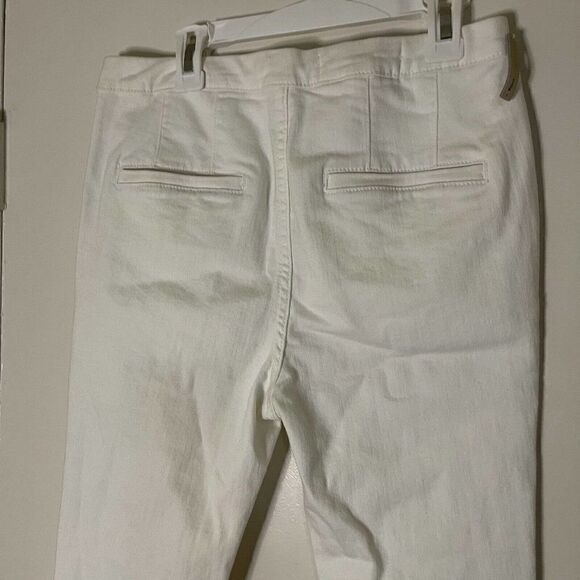 Pilcro and the Letterpress High rise denim white leggings size 28 - Picture 6 of 8